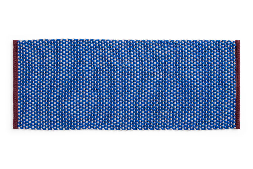 Long måtte, Royal blue - 50x125 cm.